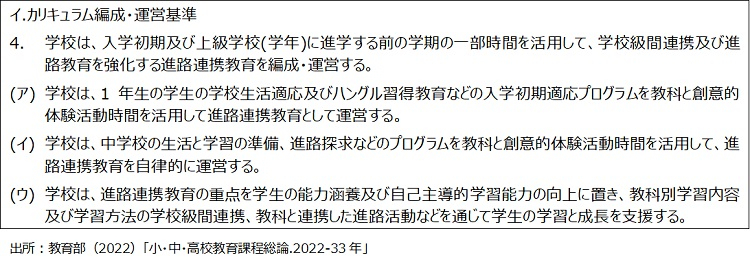 表５　進路連携教育