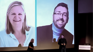 Vanessa Raath氏とBalazs Paroczay氏