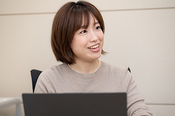 人財開発部 企画グループ 課長代理　落合 加奈（おちあい・かな）氏