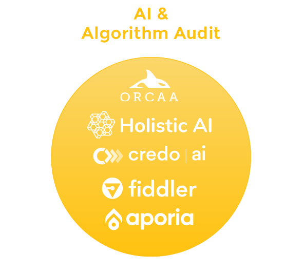 AI＆アルゴリズム監査　代表的なサービス