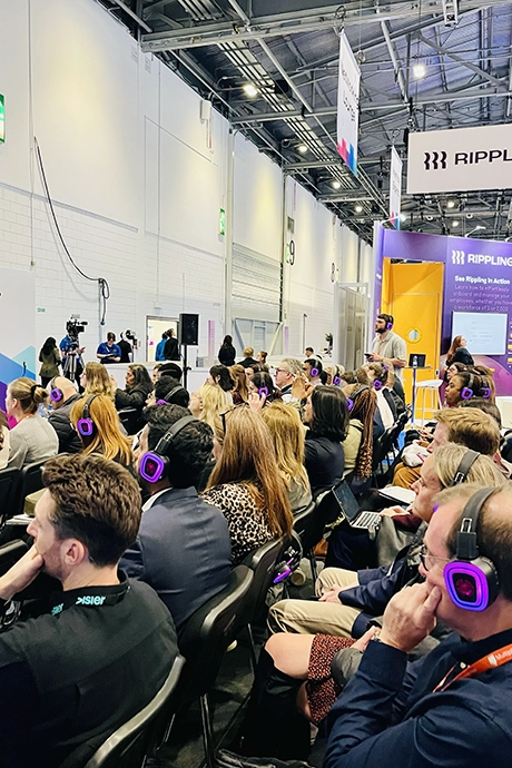 HR Technologies UK 2025会場内