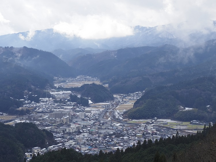 総面積の93％を山林が占める智頭町