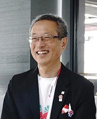 株式会社橋本組　代表取締役 橋本真典氏の写真