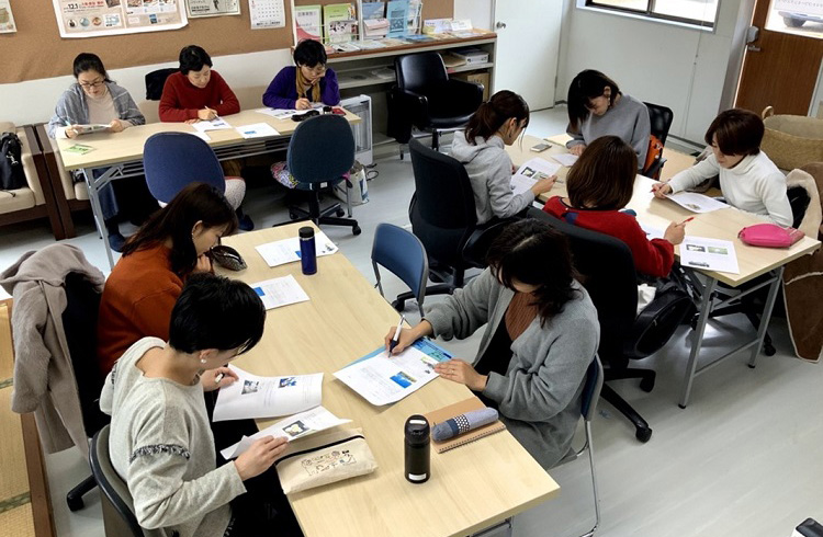 ママライター修了生が実施した自主勉強会の写真