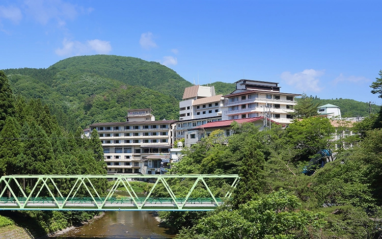 志戸平温泉の全景
