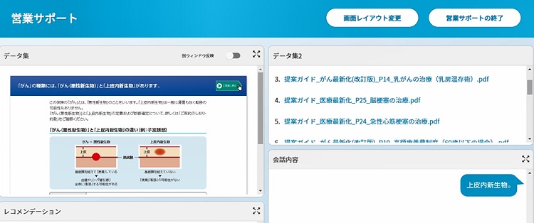 営業サポートAI