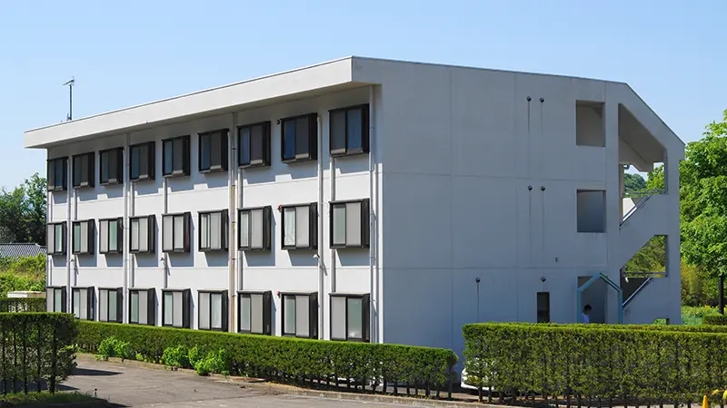社員寮の外観