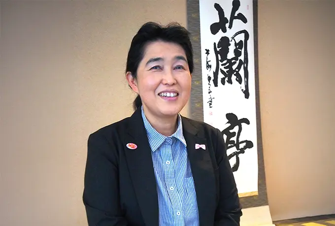 菅原幸子氏の写真