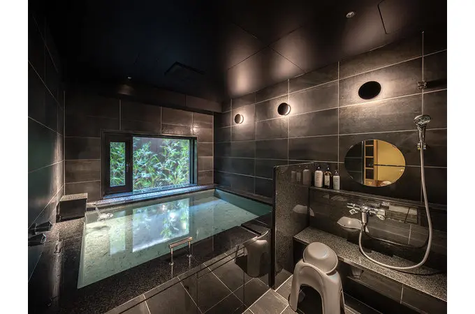 個室貸切風呂の写真