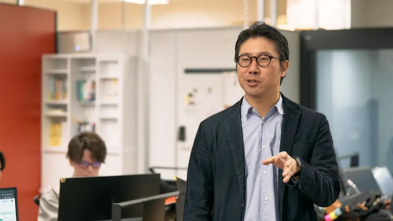 取り組みを説明する様子