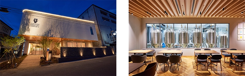 YUDANAKA BREWERY COMPLEX U(ユダナカブルワリー コンプレックスユー）の建物・室内の様子