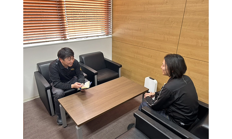 面談の様子
