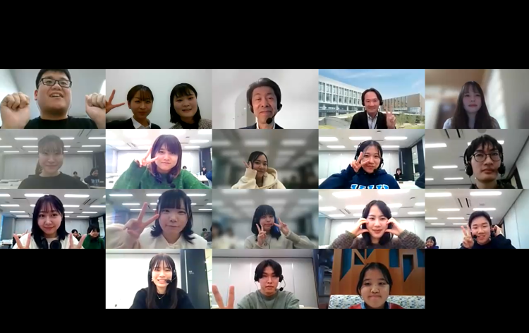 名城大学外国語学部藤原ゼミの皆さん
