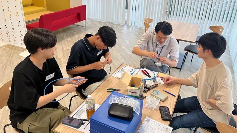 インターンシップの様子