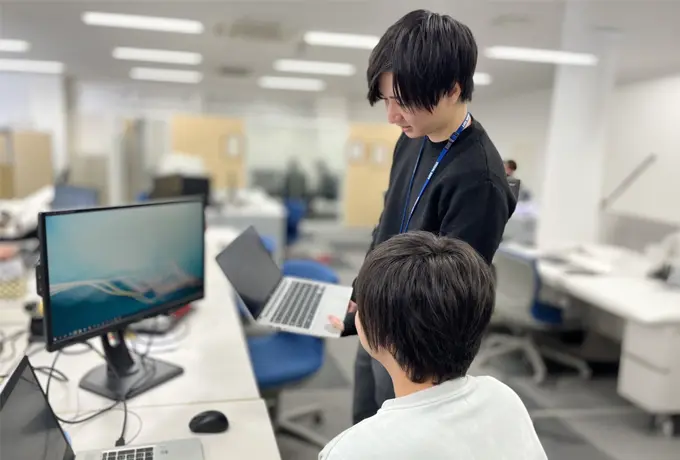 社内レクチャーの様子