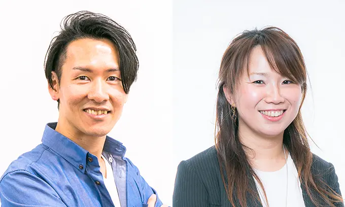 中村憲和氏と坂倉千文氏の写真