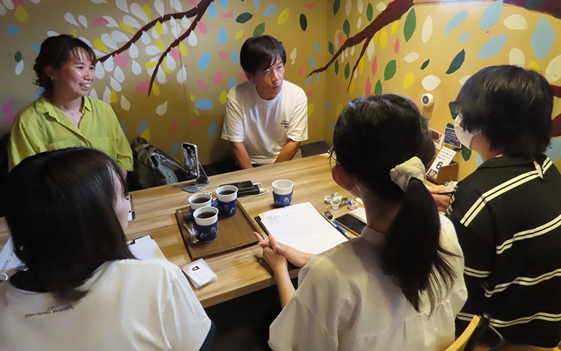 キャリア教育の取り組みの様子