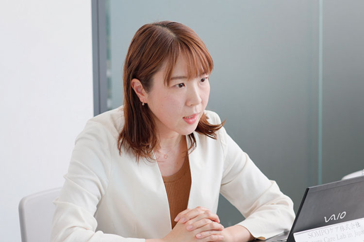 芳賀 沙織氏(Future Care Lab in Japan　 R&D 責任者)