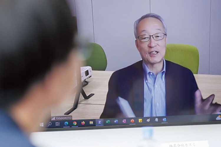 山本 慎一郎氏(カスミ　代表取締役社長)