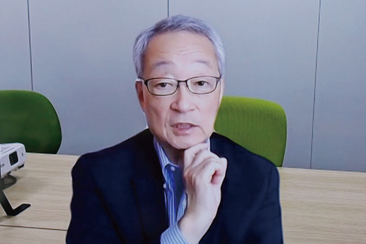 山本 慎一郎氏(カスミ　代表取締役社長)
