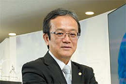 島津製作所 代表取締役社長 上田輝久氏