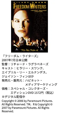映画『フリーダム・ライターズ』の情報