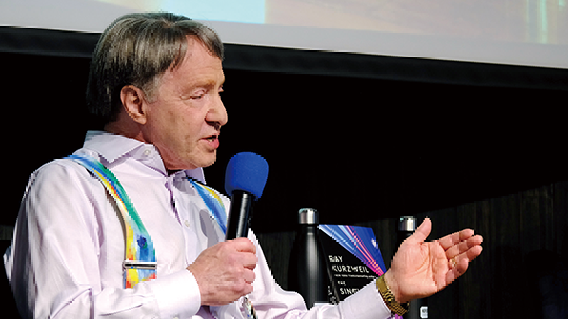 レイ・カーツワイル氏の写真