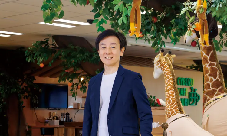 青野慶久氏の写真