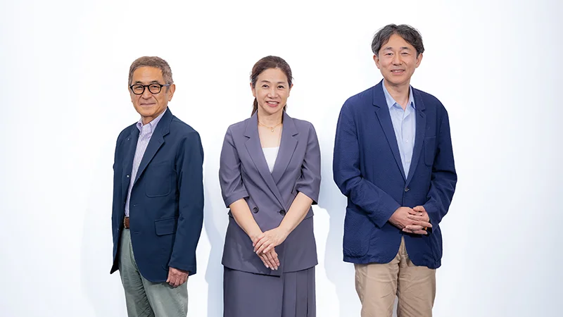 高橋俊介氏（写真左）石原直子氏（写真中央）鈴木雅則氏（写真右）の写真