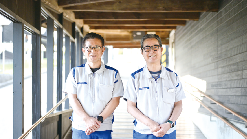 山口 誠氏、松尾忠則氏