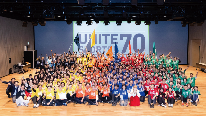 東急不動産運動会の全体写真